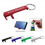 Bottle Opener Key Chain with Phone Holder