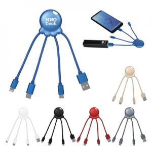 Xoopar 3-in-1 Octo-Charge Cable
