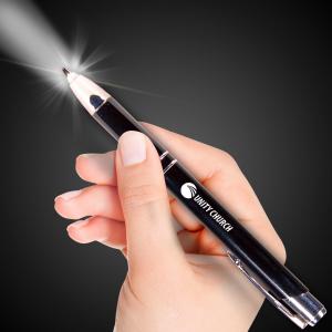 Black LED Flashlight Pen