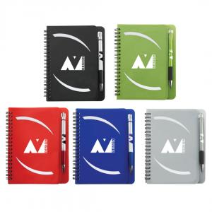 DeSota 70-Page Mini Notebook with Pen 