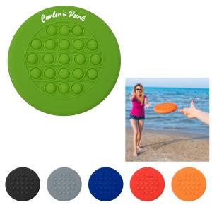Flying Disc Push Pop Stress Reliever