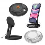 Desktop Wireless Charger with Catch-All Tray