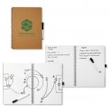 Dry Erase Notebook with Recycled Cover