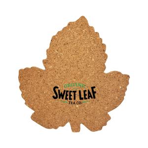 Maple Leaf Cork Coaster