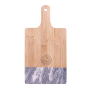 Bamboo Cutting Board with Black Marble