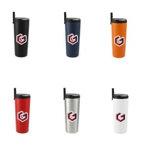 Thunder 24 oz. Copper Insulated Tumbler with Straw Lid