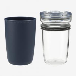 16 oz. Glass Tumbler with Recycled Sleeve