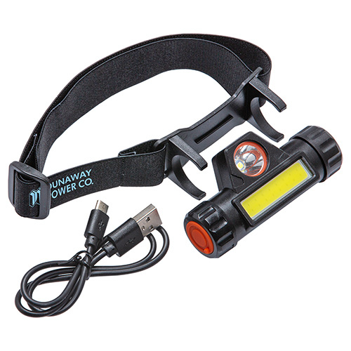 Rechargeable COB/LED Headlamp
