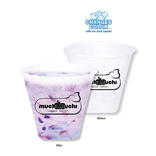 Promotional Rainbow Confetti Mood Dessert Cup
