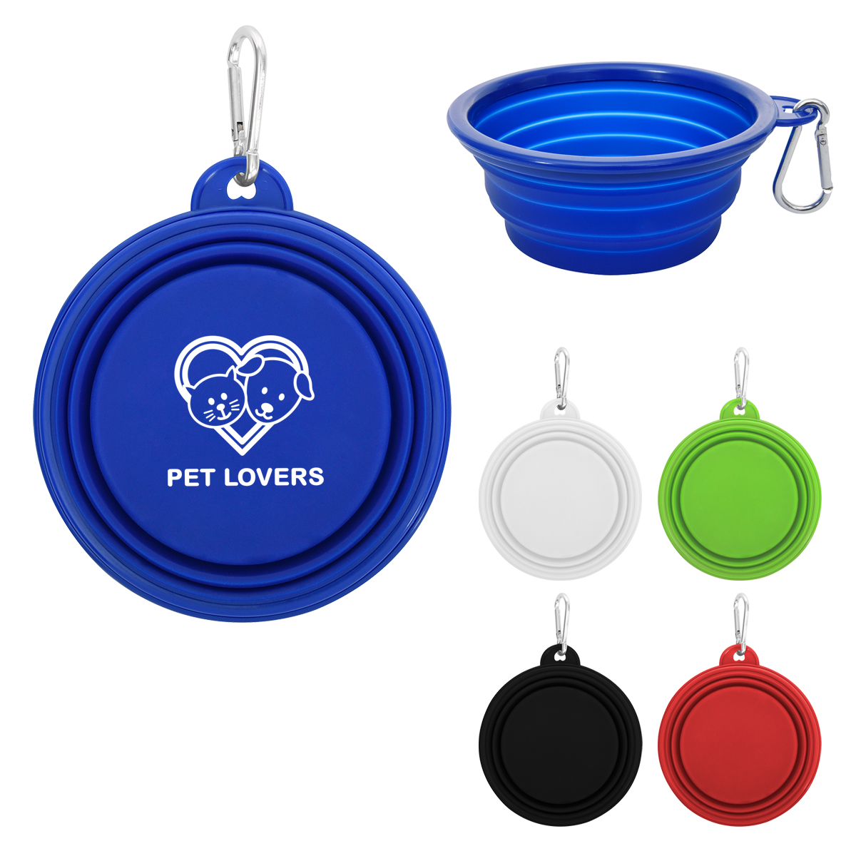 Bruno's 5&quot; Collapsible Silicone Pet Bowl