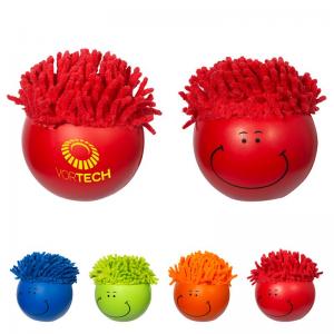 MOPTOPPERS Stress Reliver Ball with Screen Cleaner