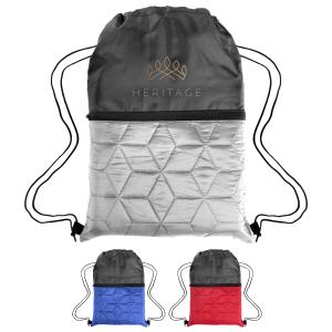 Legacy Quilted Drawstring Backpack