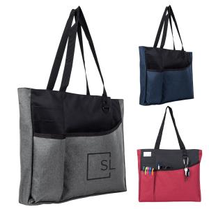Empower Heathered Tote Bag