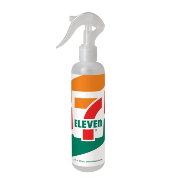 8 oz. Bullet Bottle Spray Hand Sanitizer