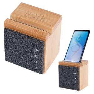 Bamboo Bluetooth Speaker with Phone Stand