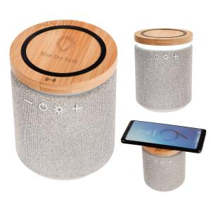 Glow Bluetooth Speaker with Wireless Charger