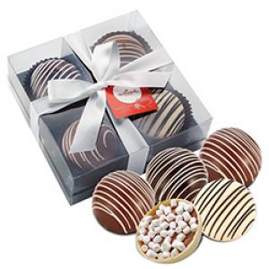 4-Pack Hot Chocolate Bomb with Gift Tag