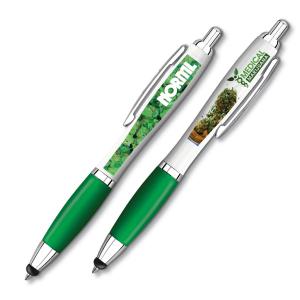 Cannabis Theme Color Pro Stylus Pen with Full Color Imprint