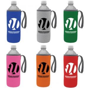 Insulated Bottle Caddy with Carry Strap