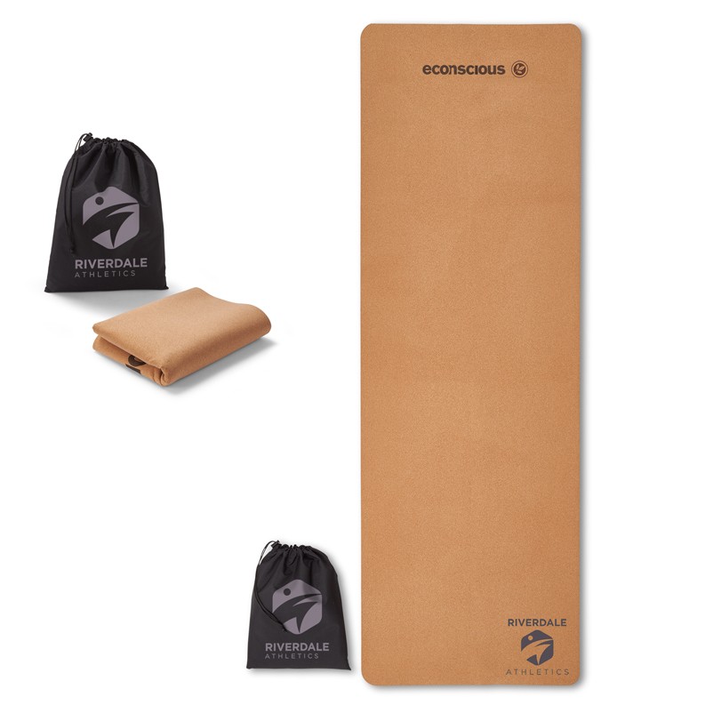logo-print yoga mat and bag | Prada 