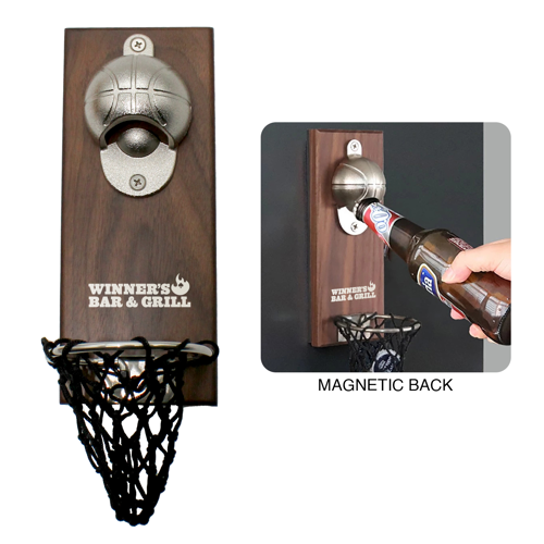 Basketball Hoop Bottle Opener