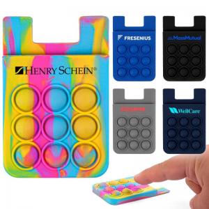 Bubble Pop Silicone Phone Wallet