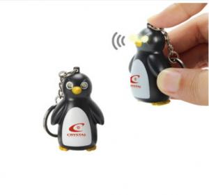LED Penguin Keychain