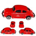 Red Classic VW Die Cast Bug
