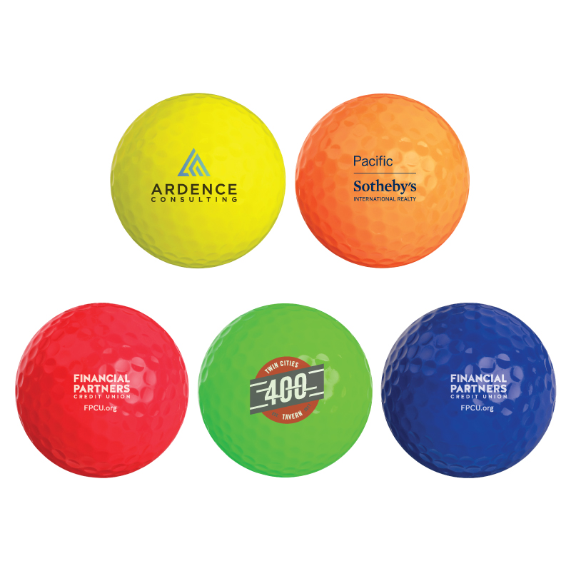 Professional Grade Colorful Golf Balls