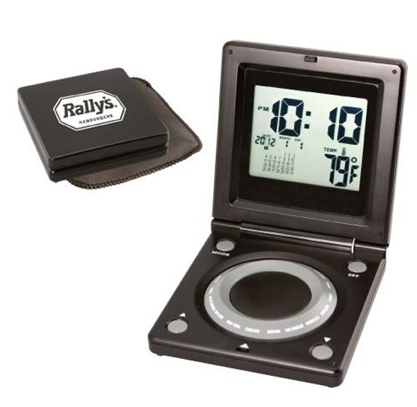 World Clock Alarm with Calendar and Thermometer