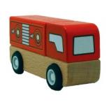 Rescue Wooden Fire Truck Toy