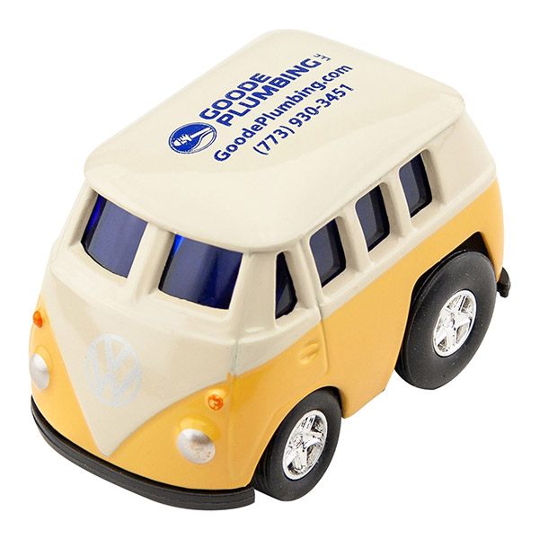 Promotional Zippy Yellow Bus Replica  with Logo