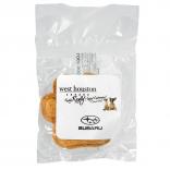 Paw Print Dog Biscuit with Full Color Label