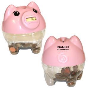 Digital Piggy Bank with Coin Counter