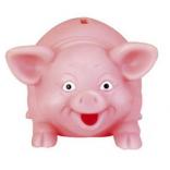 Realistic Rubber Piggy Bank