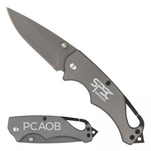 3&quot; Tactical Knife with Built-In Carabiner