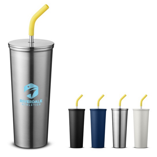 23oz Stainless Straw Vacuum Insulated Tumbler 