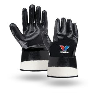 Safety Nitrile Coated Gloves 