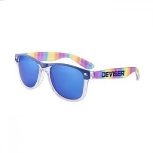 Rainbow Hipster Sunglasses 