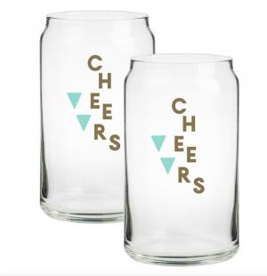 16oz Can-Shaped Glasses