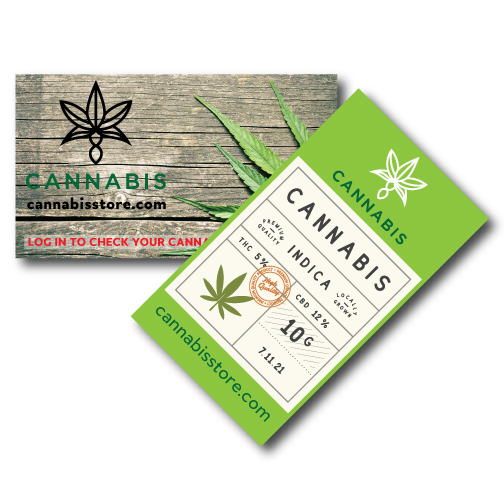 Dispensary Business Card Magnets