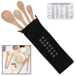 Handcrafted Wooden Measuring Spoons