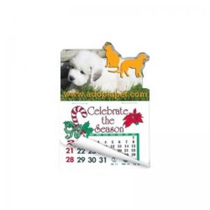 Dog and Cat Calendar Pad Magnet 