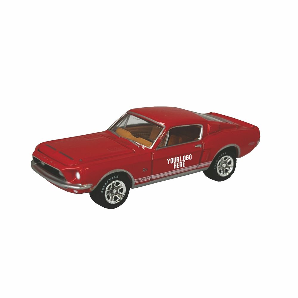 Die Cast Red 1968 Ford Shelby Mustang 