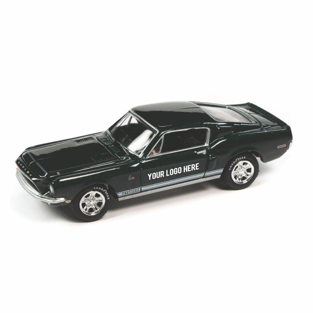 Die Cast Dark Green 1968 Ford Shelby Mustang 