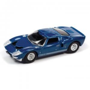 Premium Die Cast Blue 1965 Ford GT40 