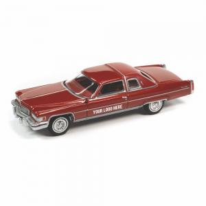 Die Cast Red 1975 Cadillac 
