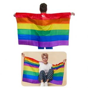 Wearable Rainbow Body Flag 