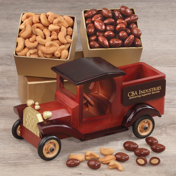 1911 Pick-Up Truck with Cashews and Almonds 