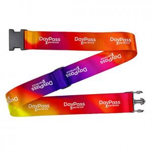 Full Color Adjustable Luggage Strap 